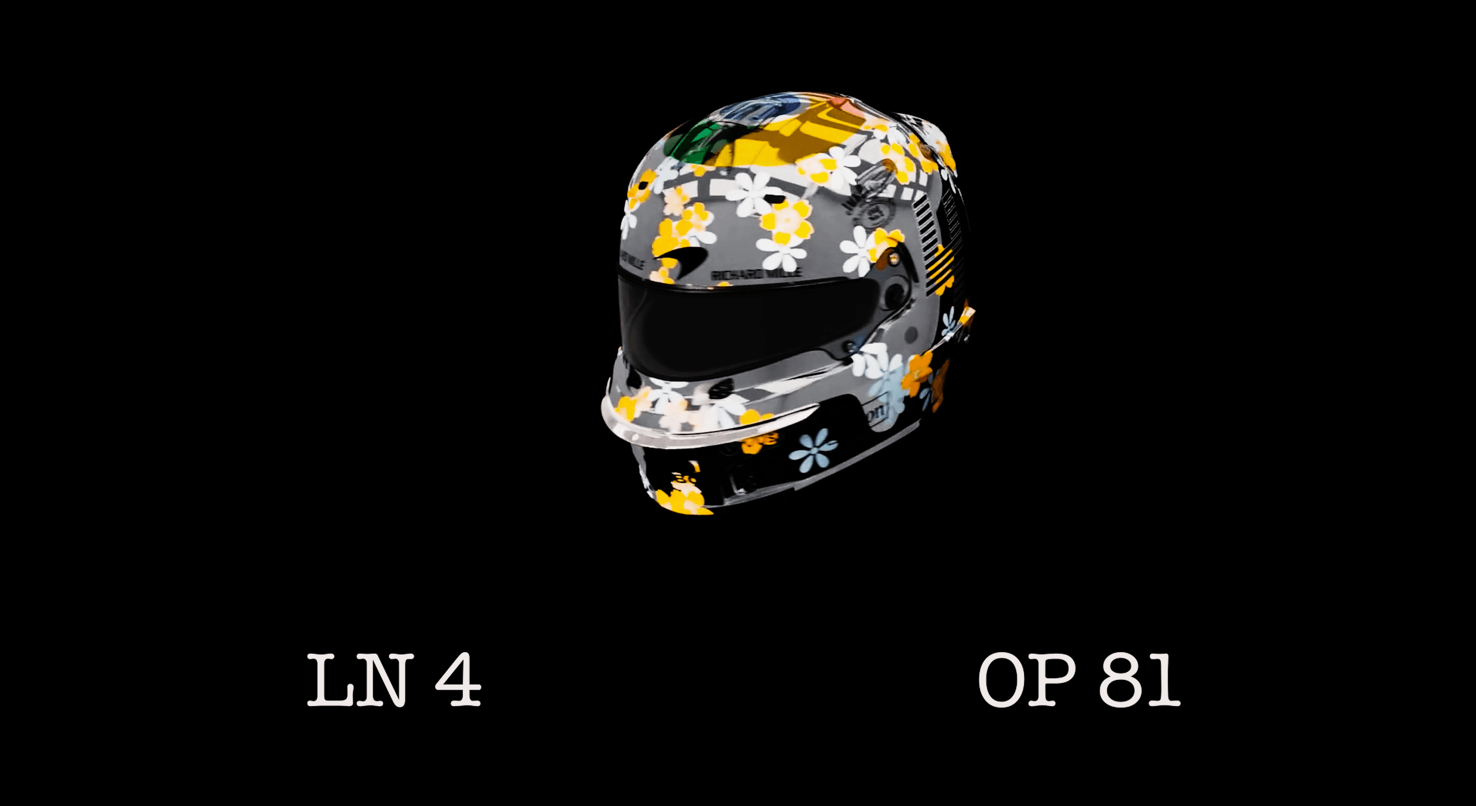 Lando norris concept helemet