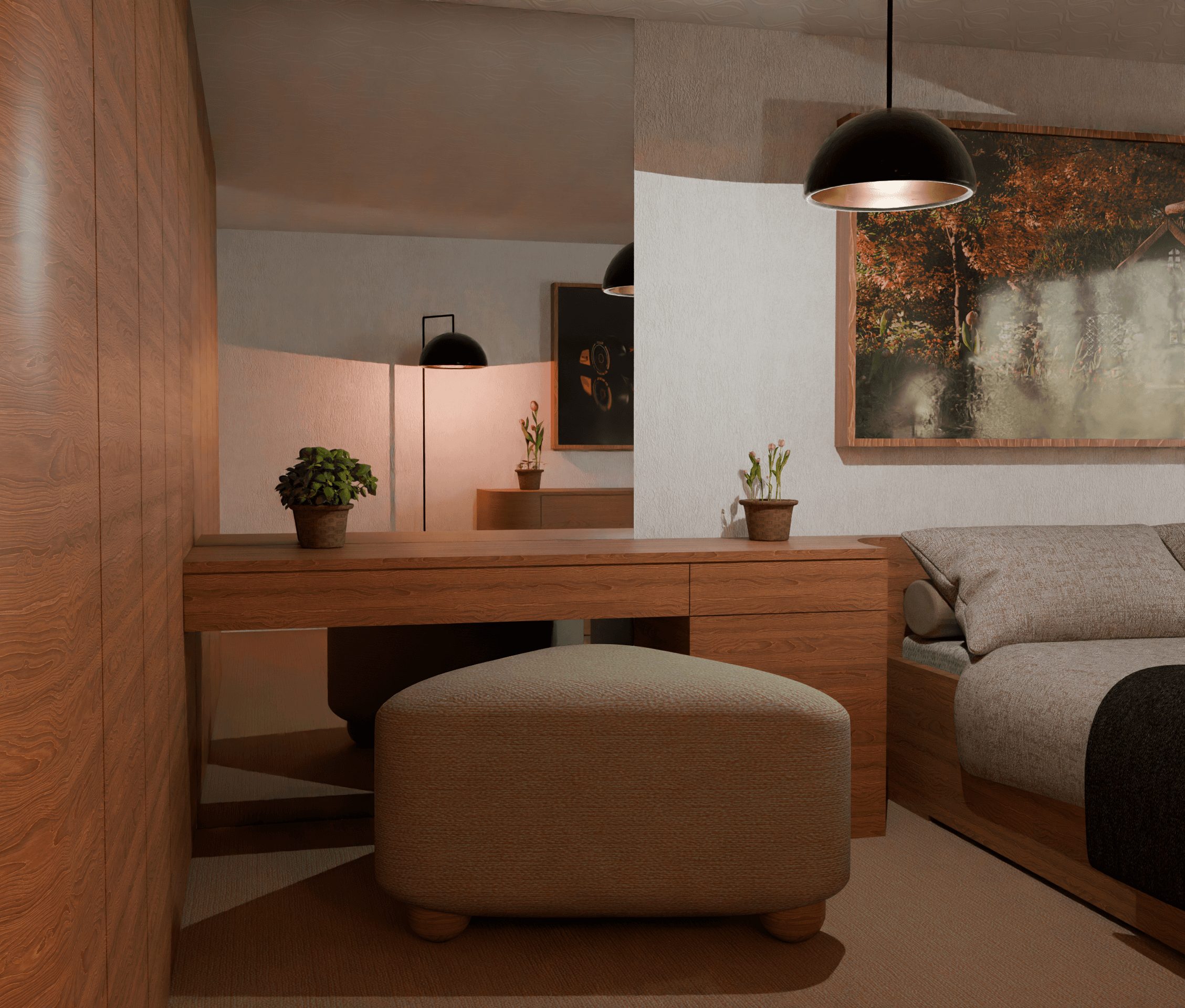 Chambre bureau